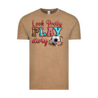 Vintage Coffee look pretty play dirty soccer Vintage Tee - HRA Design Shop