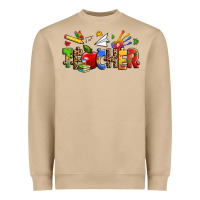 Mushroom autism teacher Heavyweight Sweatshirt - Zillion Design Studio