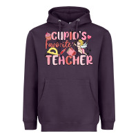 Plum cupid's favorite teacher Heavyweight Hoodie - MaliasSmallBusiness