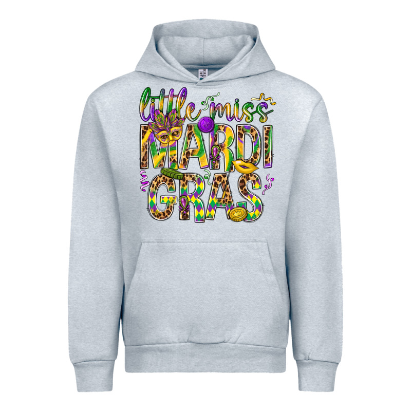 Little Miss Mardi Gras Urban Hoodie by NancyCooperArtShop | Teevron