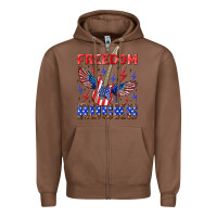 Chestnut freedom rocks Zipper Hoodie - NancyCooperArtShop