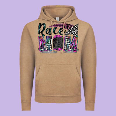 Race Mom Vintage Hoodie Designed By Zillion Design Studio
