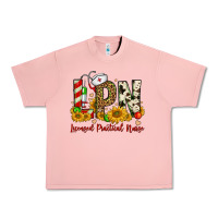 Salmon christmas lpn licensed practical nurse Urban Heavy Tee - FaDigitalArtStudio