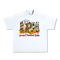 White christmas lpn licensed practical nurse Urban Heavy Tee - FaDigitalArtStudio