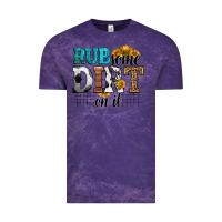 Cloud Purple rub some dirt on it soccer Vintage Tee - HRA Design Shop