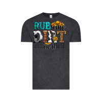 Vintage Black rub some dirt on it soccer Vintage Tee - HRA Design Shop