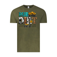 Vintage Olive rub some dirt on it soccer Vintage Tee - HRA Design Shop