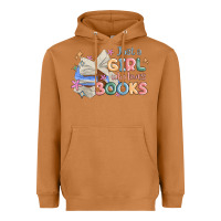 Meerkat just a girl who loves books Heavyweight Hoodie - MaliasSmallBusiness