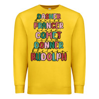 Lemon dasher dancer prancer vixer comet cupid donner bli Premium Sweatshirt - MaliasSmallBusiness