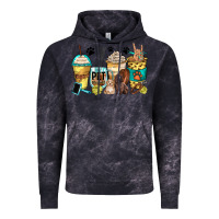 Cloud Black pet groomer coffee cups Vintage Hoodie - Zillion Design Studio