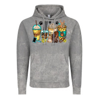 Cloud Rock pet groomer coffee cups Vintage Hoodie - Zillion Design Studio