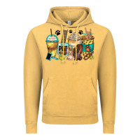 Vintage Mustard pet groomer coffee cups Vintage Hoodie - Zillion Design Studio