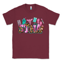 Burgundy stna Classic Tee - AdoDesignShop