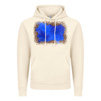 Vintage Artic gemstone blue leopard background Vintage Hoodie - JahusDesignShop