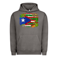 Pigment Tornado Mexico and Puerto Rico flag Urban Hoodie - texasbilliewilder