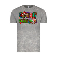 Cloud Rock merry christmas gnomies Vintage Tee - FaDigitalArtStudio