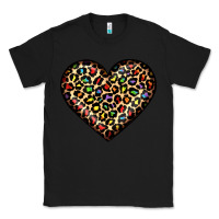 Black pride leopard heart Classic Tee - JahusDesignShop