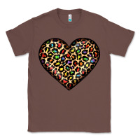 Chestnut pride leopard heart Classic Tee - JahusDesignShop