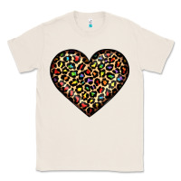 Natural pride leopard heart Classic Tee - JahusDesignShop