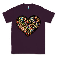 Plum pride leopard heart Classic Tee - JahusDesignShop