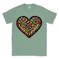 Sage pride leopard heart Classic Tee - JahusDesignShop