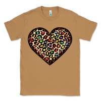 Toasted Coconut pride leopard heart Classic Tee - JahusDesignShop