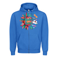 True Royal western student nurse medical instruments Zipper Hoodie - BarkalooDesign