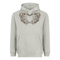 Moon Dust skeleton heart Heavyweight Hoodie - MaliasSmallBusiness