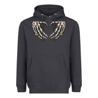 Smoke skeleton heart Heavyweight Hoodie - MaliasSmallBusiness