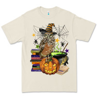 Bone halloween owl Premium Tee - BarkalooDesign