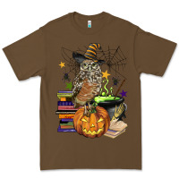 Cacao halloween owl Premium Tee - BarkalooDesign