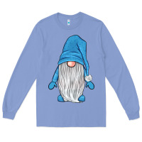 Colony Blue winter gnome Long Sleeve Tee - JahusDesignShop