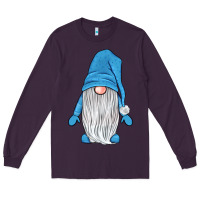 Plum winter gnome Long Sleeve Tee - JahusDesignShop