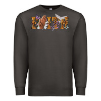 Smoke faith with praying hands Premium Sweatshirt - NancyCooperArtShop