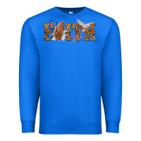 True Royal faith with praying hands Premium Sweatshirt - NancyCooperArtShop