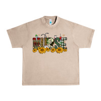 French Oak christmas nurse sunflower Urban Heavy Tee - FaDigitalArtStudio