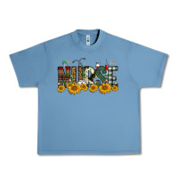 Pebble Blue christmas nurse sunflower Urban Heavy Tee - FaDigitalArtStudio