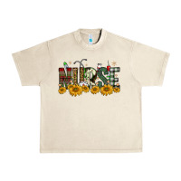 Sandshell christmas nurse sunflower Urban Heavy Tee - FaDigitalArtStudio