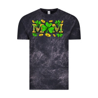 Cloud Black St. patricks day mom Vintage Tee - Neo Western