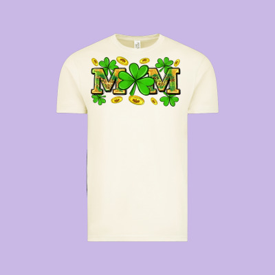 St. Patricks Day Mom Vintage Tee Designed By Neo Western