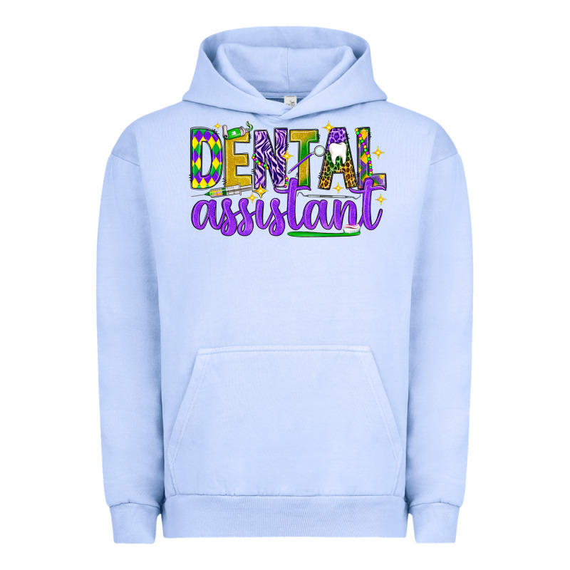 Mardi Gras Dental Assistant Urban Hoodie by NancyCooperArtShop | Teevron