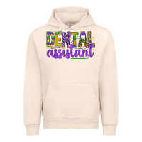 Sandshell Mardi Gras Dental Assistant Urban Hoodie - NancyCooperArtShop