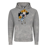 Cloud Rock heifer cow Vintage Hoodie - RanaPortraitStore