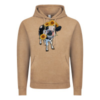 Vintage Coffee heifer cow Vintage Hoodie - RanaPortraitStore