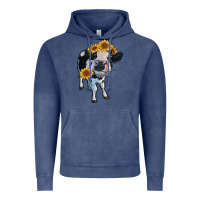 Vintage Denim heifer cow Vintage Hoodie - RanaPortraitStore