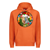 Carrot Saanen Goat Christmas Premium Hoodie - LillyAllenDesigns
