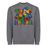 Storm it's ok to be different autism trex Heavyweight Sweatshirt - Zillion Design Studio