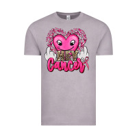 Vintage Zinc hey cancer with middle fingers Vintage Tee - AdoDesignShop