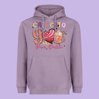 Cafecito Y Pan Dulce Heavyweight Hoodie Designed By Maliassmallbusiness