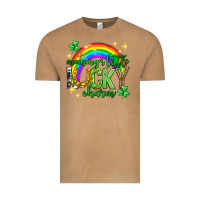 St. Patrick's Day Mommy's Little Lucky Charm Vintage Tee | Teevron